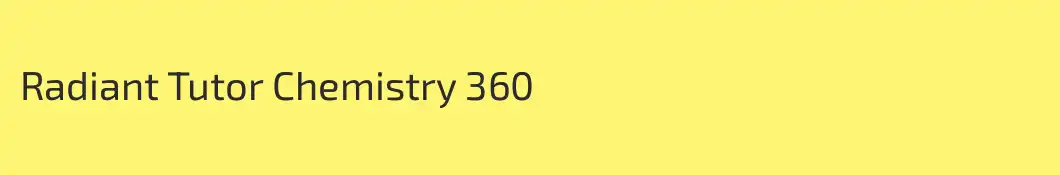 Radiant Tutor Chemistry 360